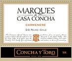 Concha y Toro - Marqués de Casa Concha Carménère Rapel Valley 0 (750ml)