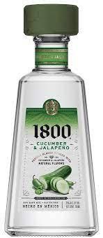 1800 - Cucumber Jalapino Tequila (750ml) (750ml)