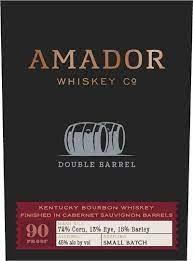 Amador Whiskey Co - Amador Bourbon double Barrel Finished in Cabernet Sauvignon Barrels (750ml) (750ml)
