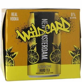 New Amsterdam - Wild Card Lemon Hard Tea Cocktail 4 pak (355ml) (355ml)
