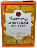 Tanqueray - Sevilla Orange Gin & Soda Cocktail 4 pak 0 (355)